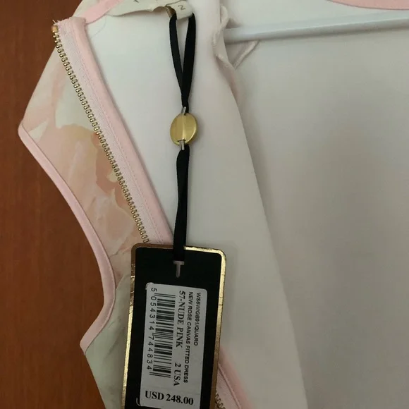 Ted Baker Floral Mini Dress (Small, fits like 4, Ted 2) - Picture 5 of 5